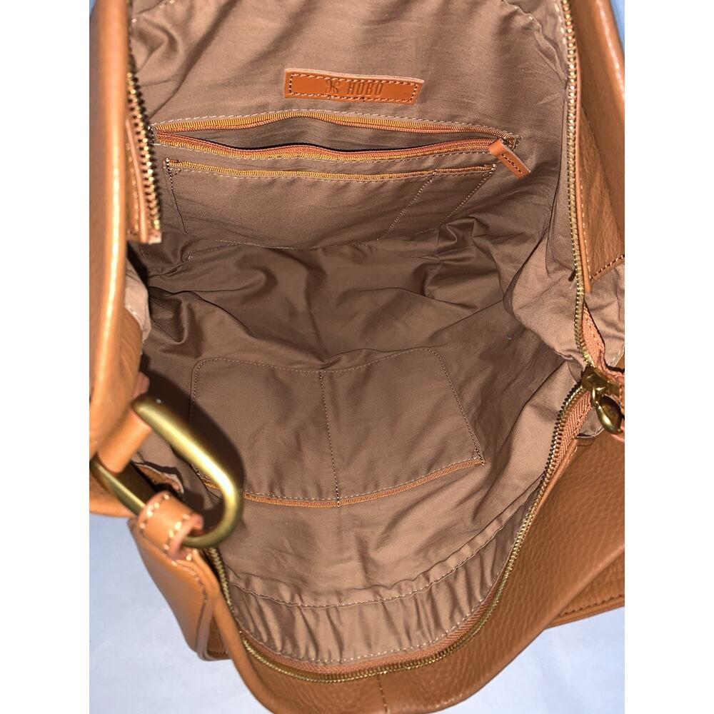 HOBO Harley Hobo leather brown shoulder bag purse NWOT - Picture 14 of 16